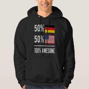 German American Heritage Month American Born Germa Hoodie