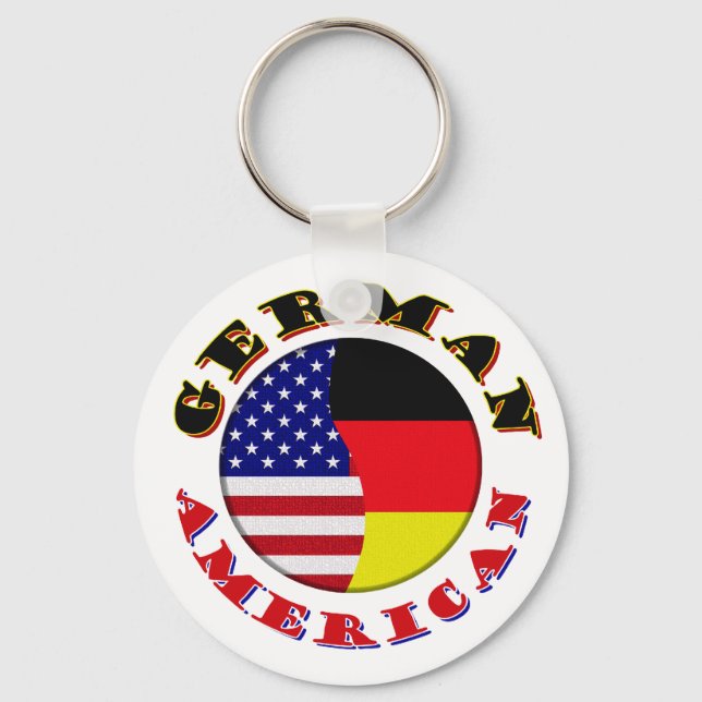 german american key ring (Front)