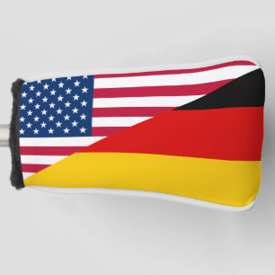 German American Pride US Germany Flag Golf  Golf H Head Cover
