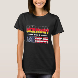 German American Usa America Germany Us German Amer T-Shirt