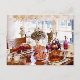 German Apple Pancakes Postcard