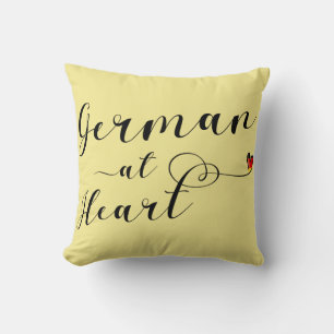 German At Heart, Germany Cushion