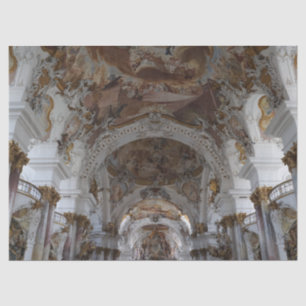 german baroque cathedral tissue paper