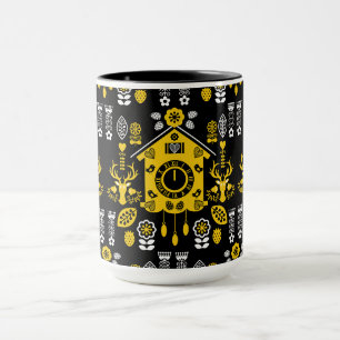German Bauernmalerei Folk Art Mug
