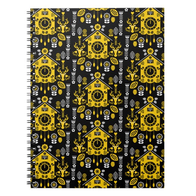 German Bauernmalerei Folk Art Notebook (Front)