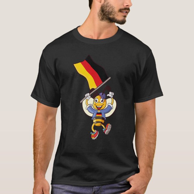 German Bee Germany Fan T-Shirt (Front)