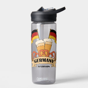 German Beer custom name Water Bottle