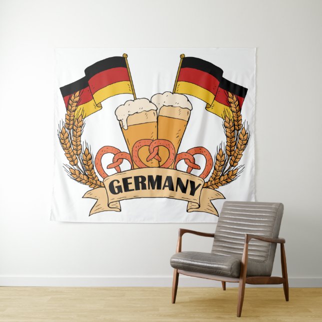 German Beer tapestry (In Situ (Horizontal))