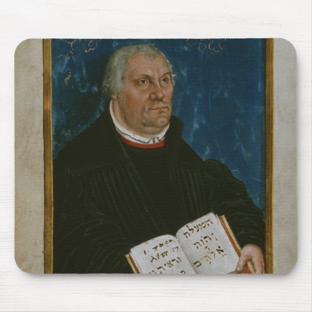 German Bible of Luther's Translation, 1561 Mouse Pad (Front)