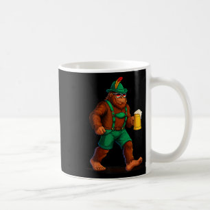 German Bigfoot Sasquatch Beer Lederhose Funny  Coffee Mug