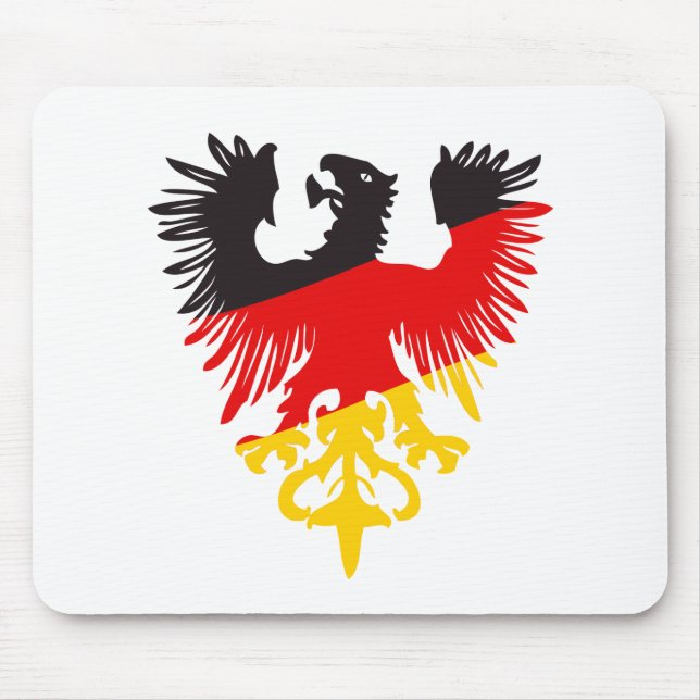 German Black Eagle Mouse Pad (Front)