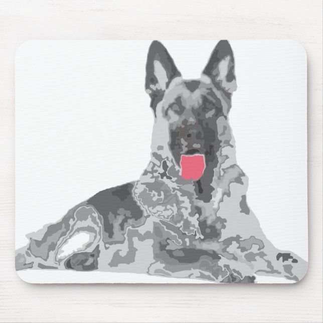 German black mouse pad (Front)