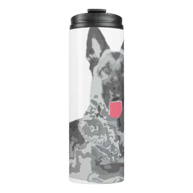 German black thermal tumbler (Front)