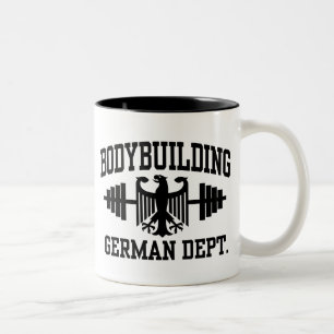German Bodybuilding Two-Tone Coffee Mug