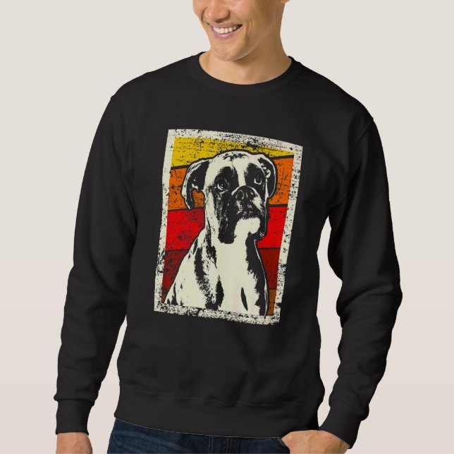 German Boxer Dog Breed  15 Sweatshirt (Front)