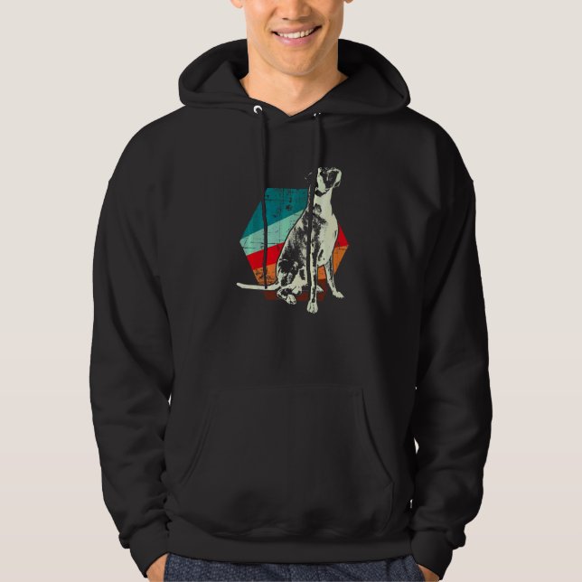 German Boxer Dog Breed  1 Hoodie (Front)