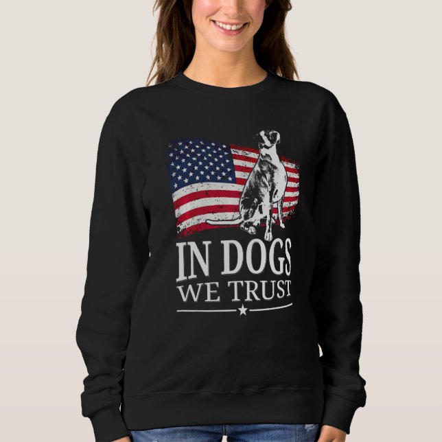 German Boxer Dog Breed  26 Sweatshirt (Front)