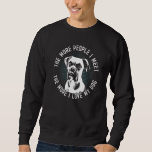 German Boxer Dog Breed  8 Sweatshirt