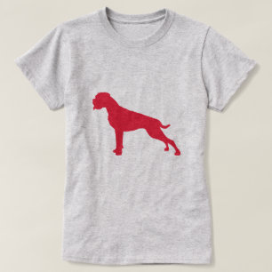 German Boxer Dog Centre Modern T-Shirt