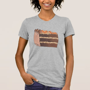 German Chocolate Layer Cake Slice Baking Dessert T-Shirt