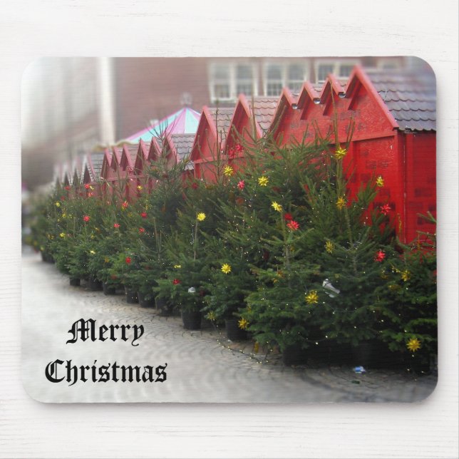 German Christkindlmarket - Christmas Mousepad (Front)