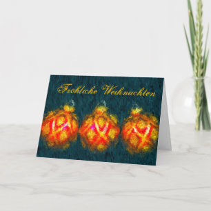 German Christmas Card