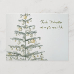 German Christmas tree Postcard