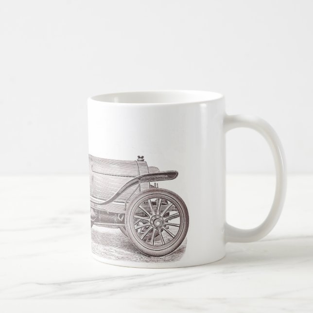 German Classic Car Mercedes Camille Jenatzy Coffee Mug (Right)