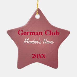 German Club, Foreign Language Club Ornaments