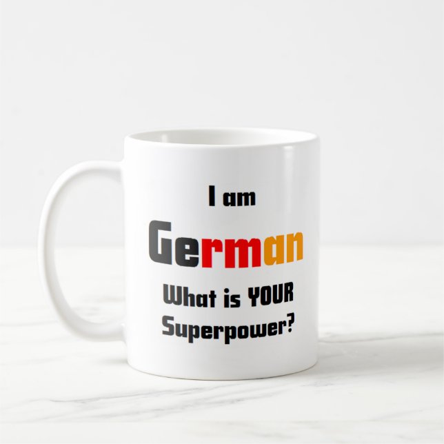 german coffee mug (Left)