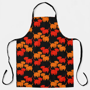 German Dachshund Dog Patterns Apron