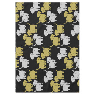 German Dachshund Dog Patterns Tablecloth
