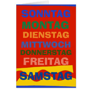 German Days, edit text