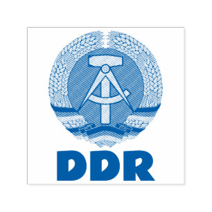 German Democratic Republic (DDR, GDR) East Germany Self-inking Stamp