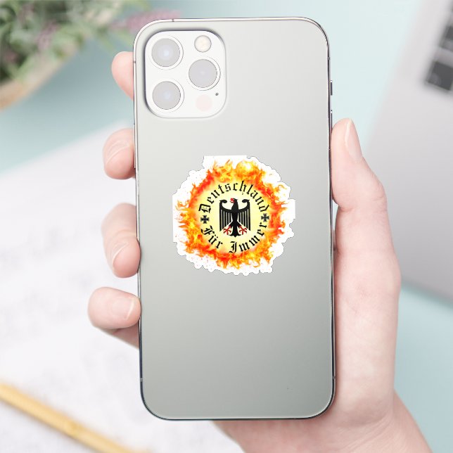 German/Deutschland Forever/eagle/iron cross/fire (Phone)
