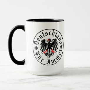 German/Deutschland Forever/eagle/iron cross Mug