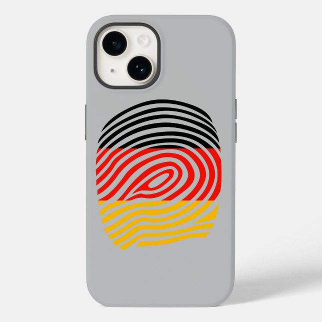 German DNA Case-Mate iPhone Case (Back)