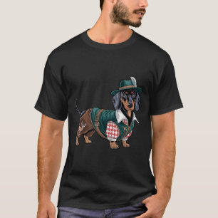 German Dog Dachshund Bavarian Weiner Sausage _3 T-Shirt