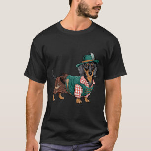 German Dog Dachshund Bavarian Weiner Sausage _4 T-Shirt