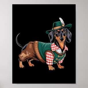 German Dog Dachshund Bavarian Weiner Sausage _7 Poster