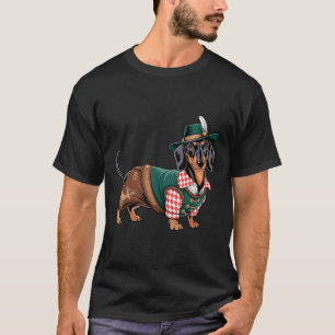 German Dog Dachshund Bavarian Weiner Sausage _7 T-Shirt