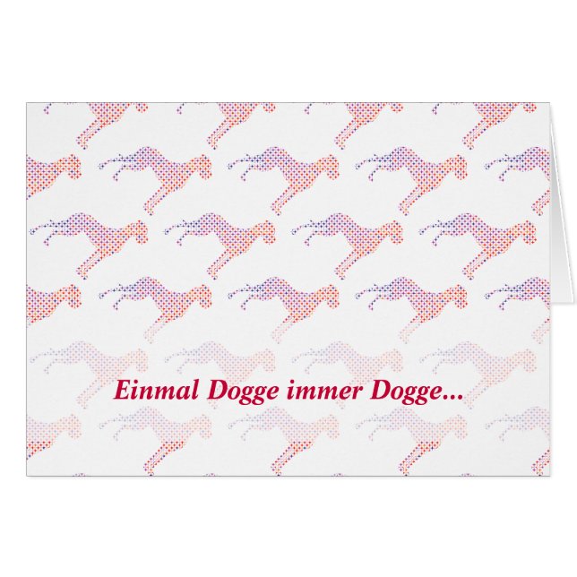 German: Dogge (Front Horizontal)