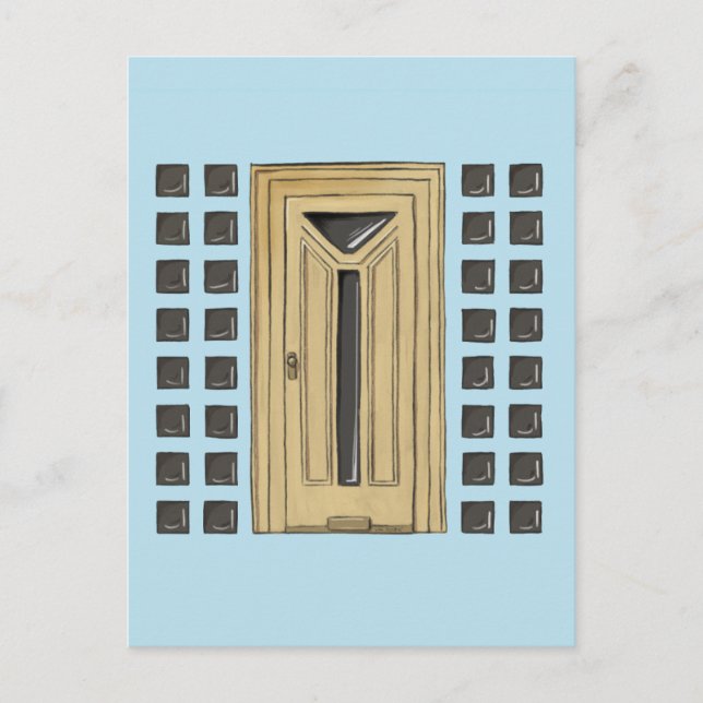 German Door 1 Postcard (Front)