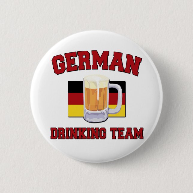 German Drinking Team button (Front)