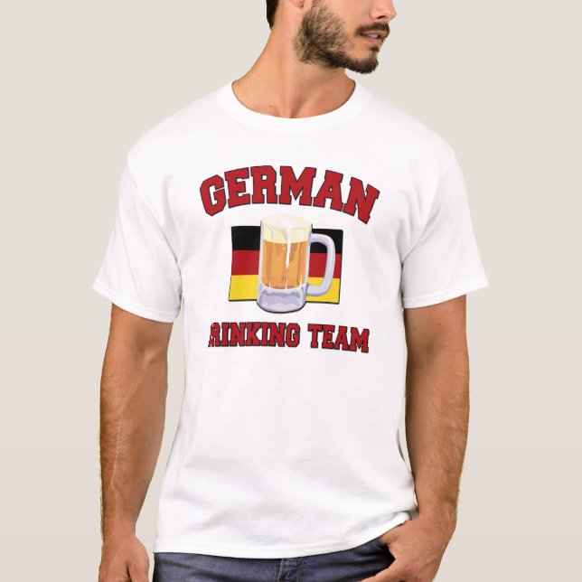 German Drinking Team t-shirt (Front)