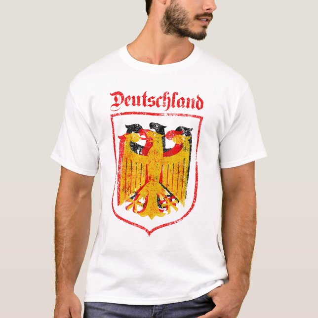 German Eagle Artistic T-Shirt (Front)