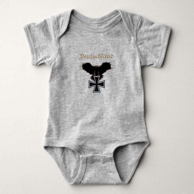 German Eagle Baby Bodysuit (Front)