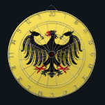 German Eagle Dartboard<br><div class="desc">This German eagle design by Richard H. Fay melds the modern and the mediaeval. It was inspired by both the modern federal eagle and various mediaeval heraldic eagles.</div>