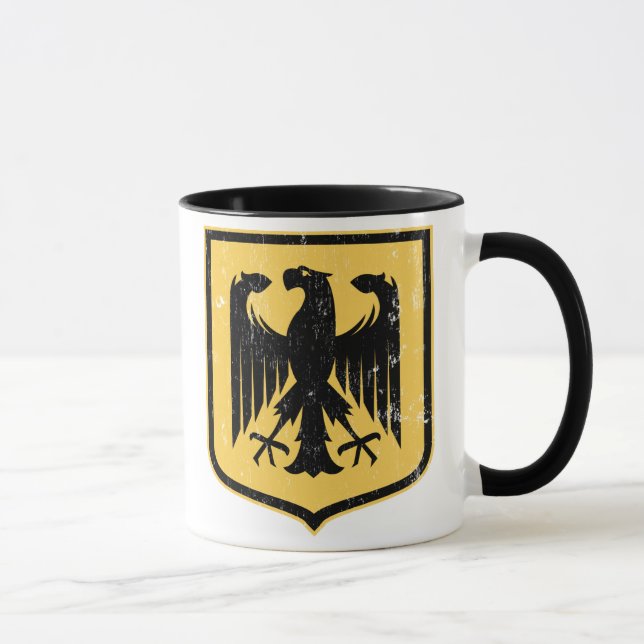 German Eagle - Deutschland coat of arms Mug (Right)