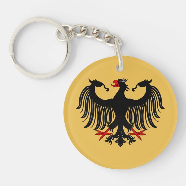 German Eagle Key Ring (Front)